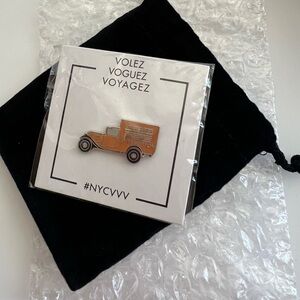 Louis Vuitton NYC exhibition pin
